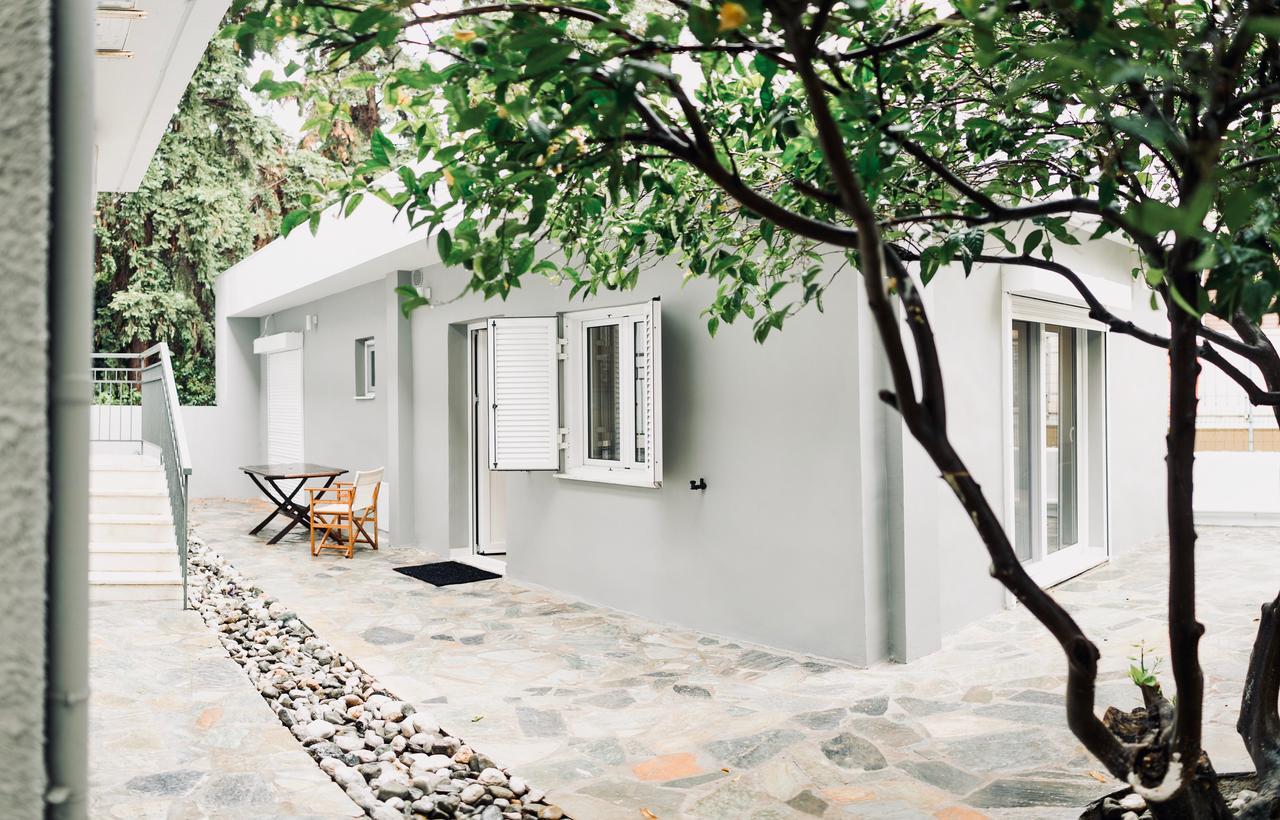 Minimal Residence Near The Beach Loutráki Exterior foto